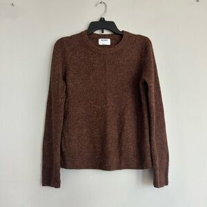 Old Navy Brown Knit Sweater